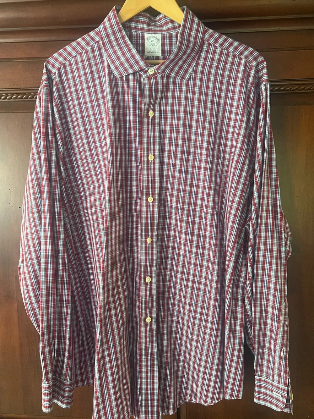 Brooks Brothers Plaid Button-Down Size XXL